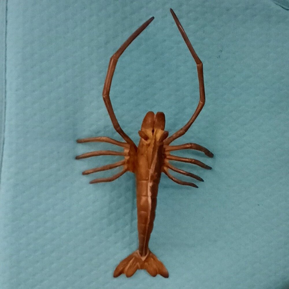 Brass Lobster/Shrimp Art
